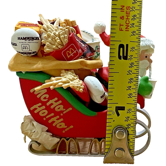 Enesco McDonalds Christmas Ornaments Mc Ho Ho Ho 1994 VIntage Collectable w/Box - Picture 7 of 16